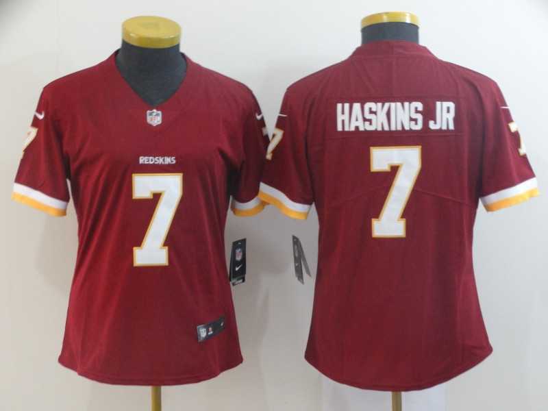 Women Nike Redskins 7 Dwayne Haskins Jr Burgundy Vapor Untouchable Limited Jersey,We sell and wholesale Women Nike Redskins 7 Dwayne Haskins Jr Burgundy Vapor Untouchable Limited Jersey on line form chian!